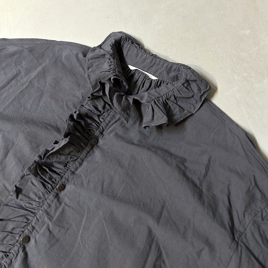 TOUJOURS Ruffle Shirt | PLEASE