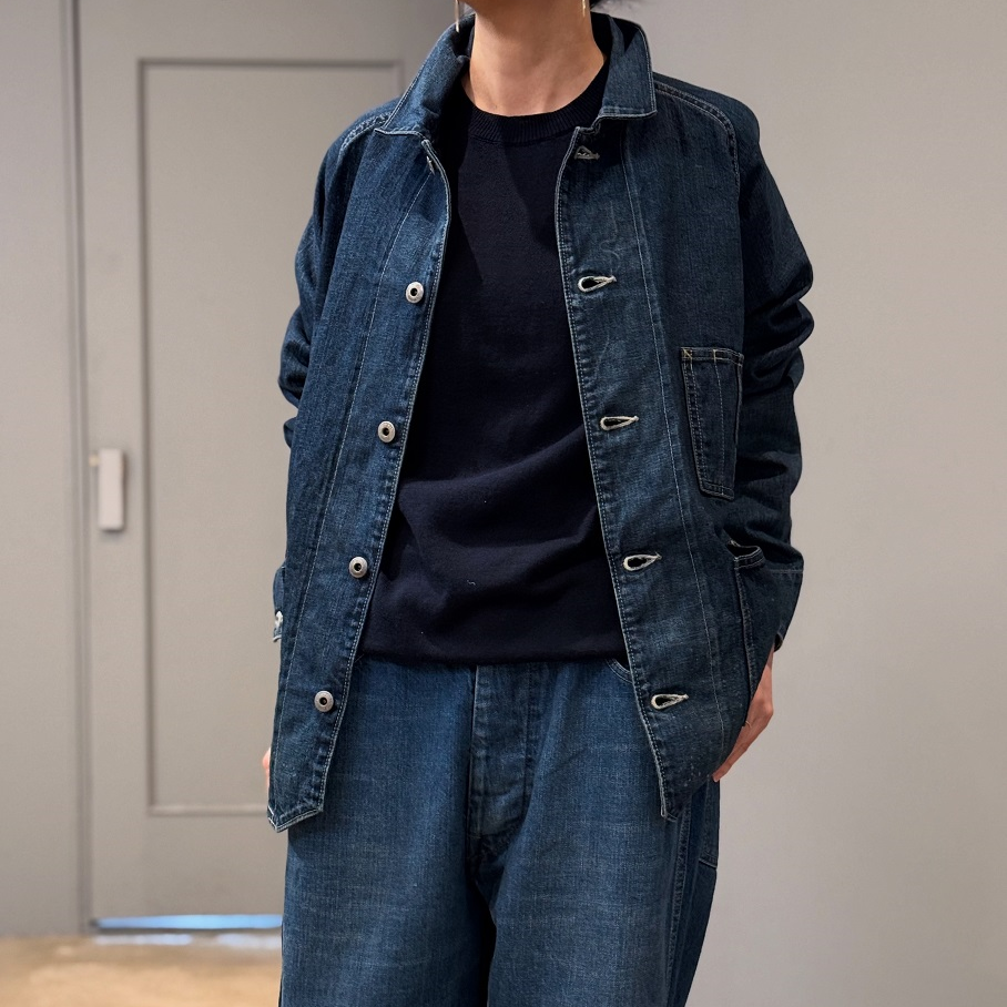 ジャケット・アウター luxe chimala NEP DENIM ENGINEER JACKET DENIM ENGINEER JACKET - Ella's | Clothing & Interiors