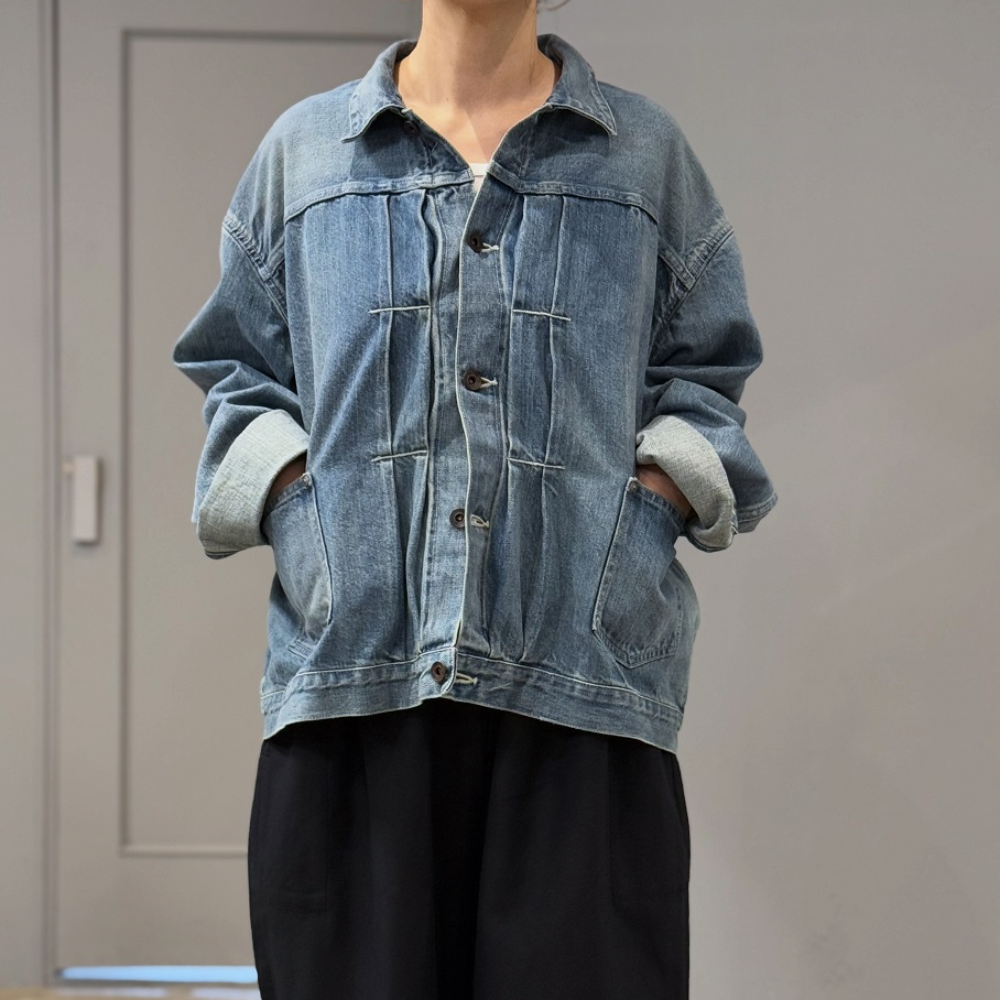 chimala DENIM SHORT JACKET | PLEASE