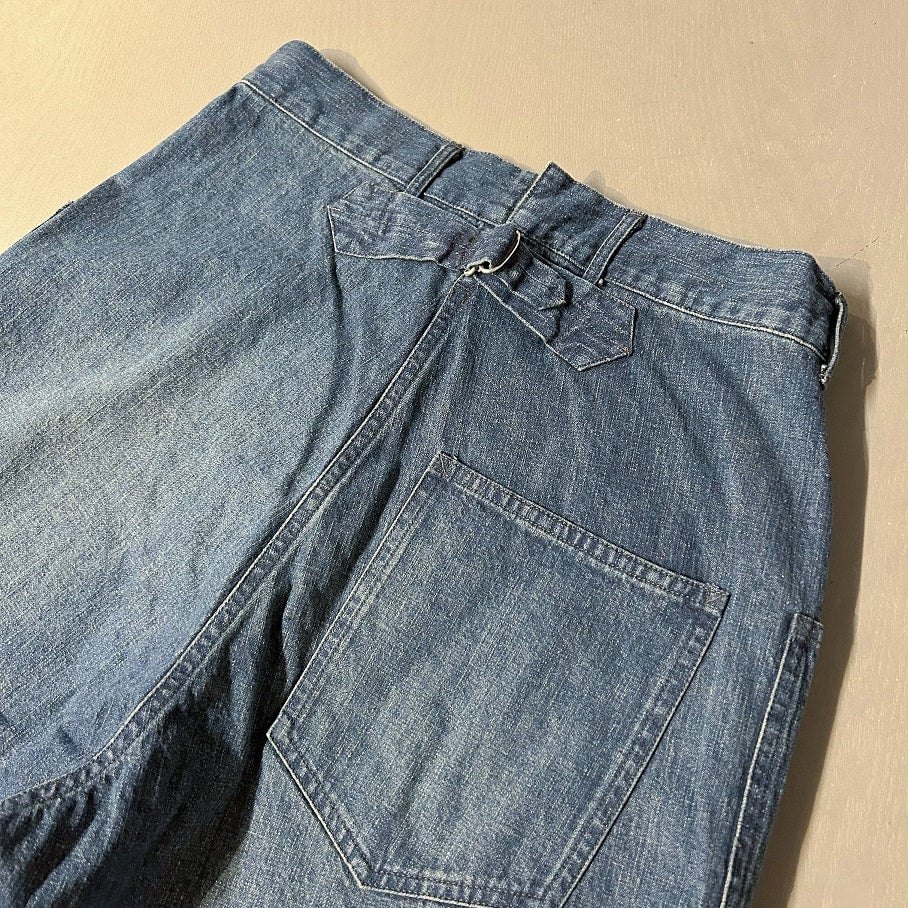 chimala US NAVY DENIM WORK PANTS | PLEASE