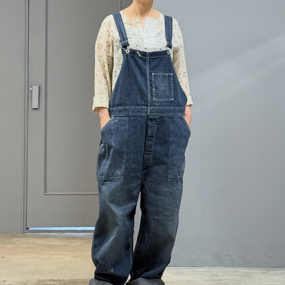 chimala DENIM OVERALL | PLEASE