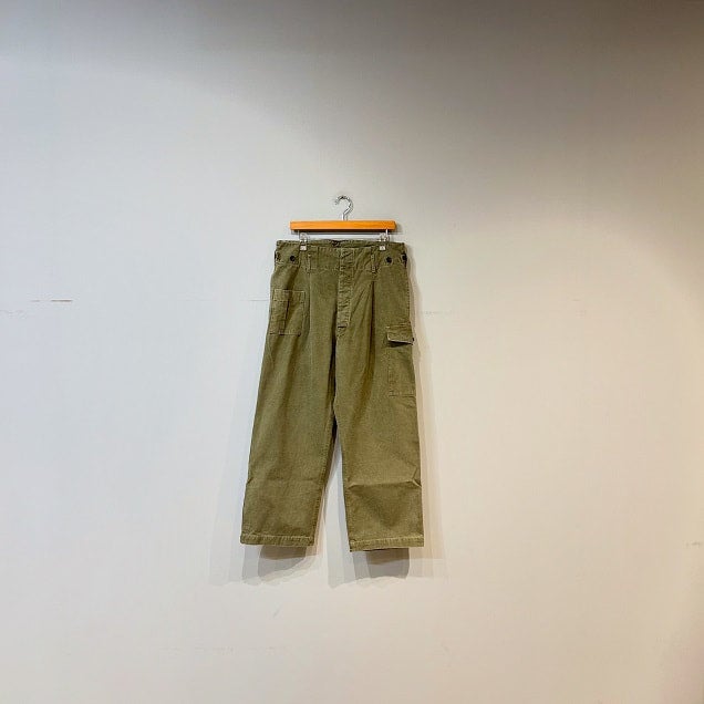 chimala BELGIAN WAIST GATHERING CARGO PANTS | PLEASE