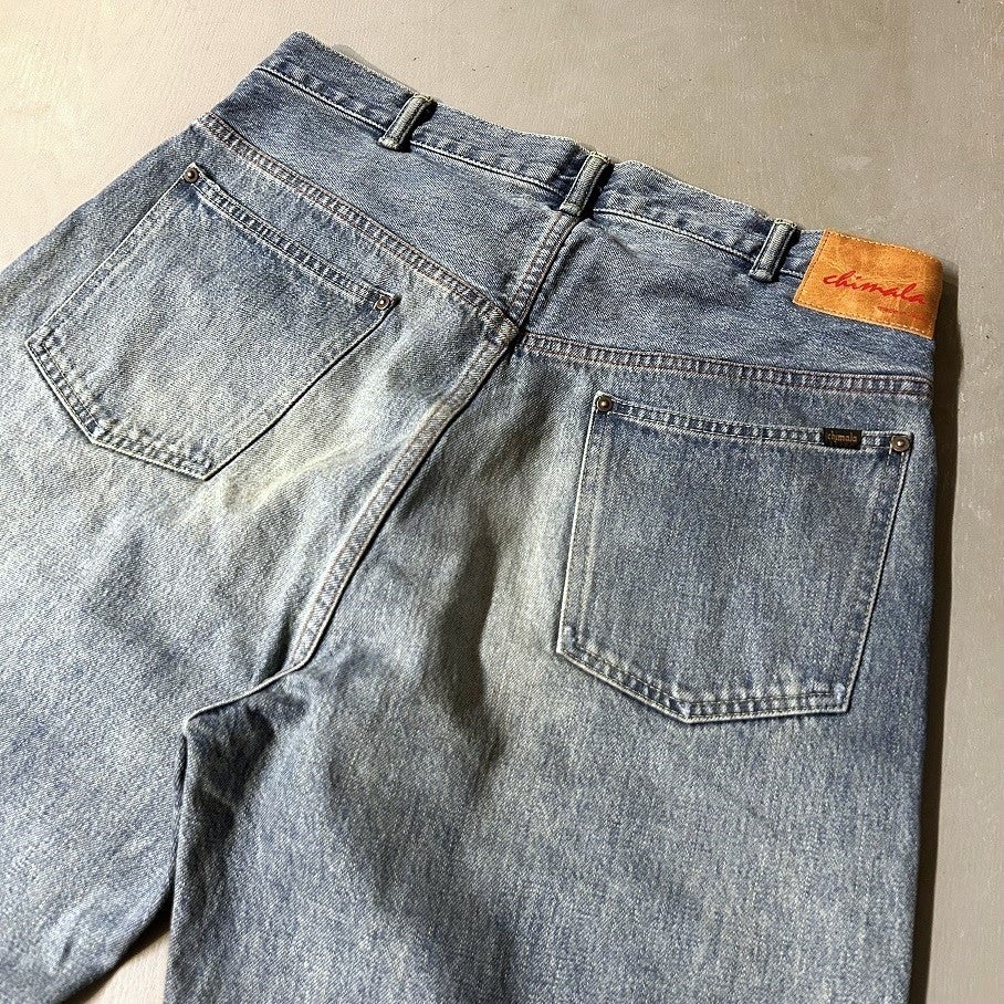 chimala SELVEGE DENIM DEEP RISE BAGGY CUT | PLEASE