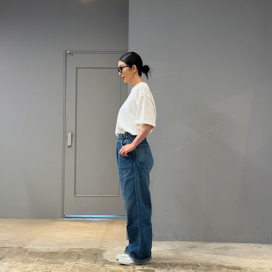 chimala-チマラ　WAIST ADJUSTABLE TROUSER chimala,チマラ,WAIST ADJUSTABLE DENIM PANTS,デニムパンツ