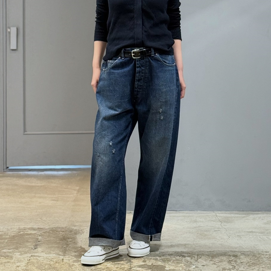 chimala SELVEGE DENIM BAGGY CUT | PLEASE