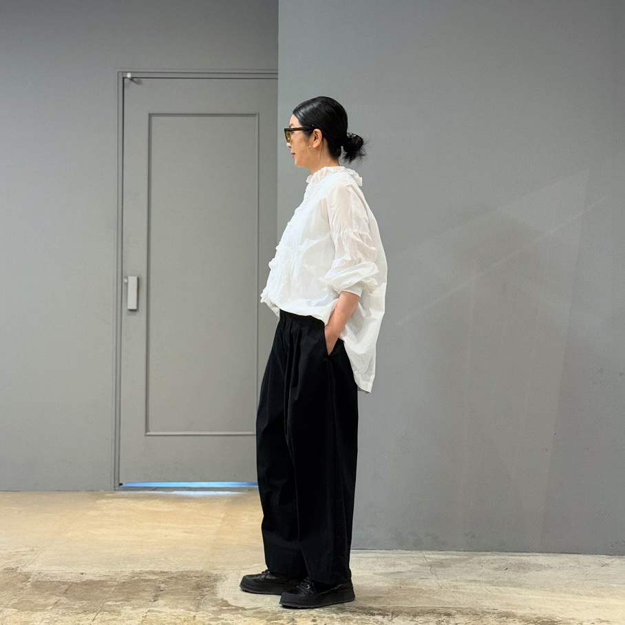 TOUJOURS Ruffle Shirt | PLEASE