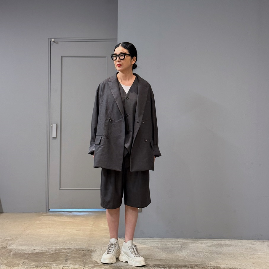 ルシェルブルー dress （Oxford Midi Dress