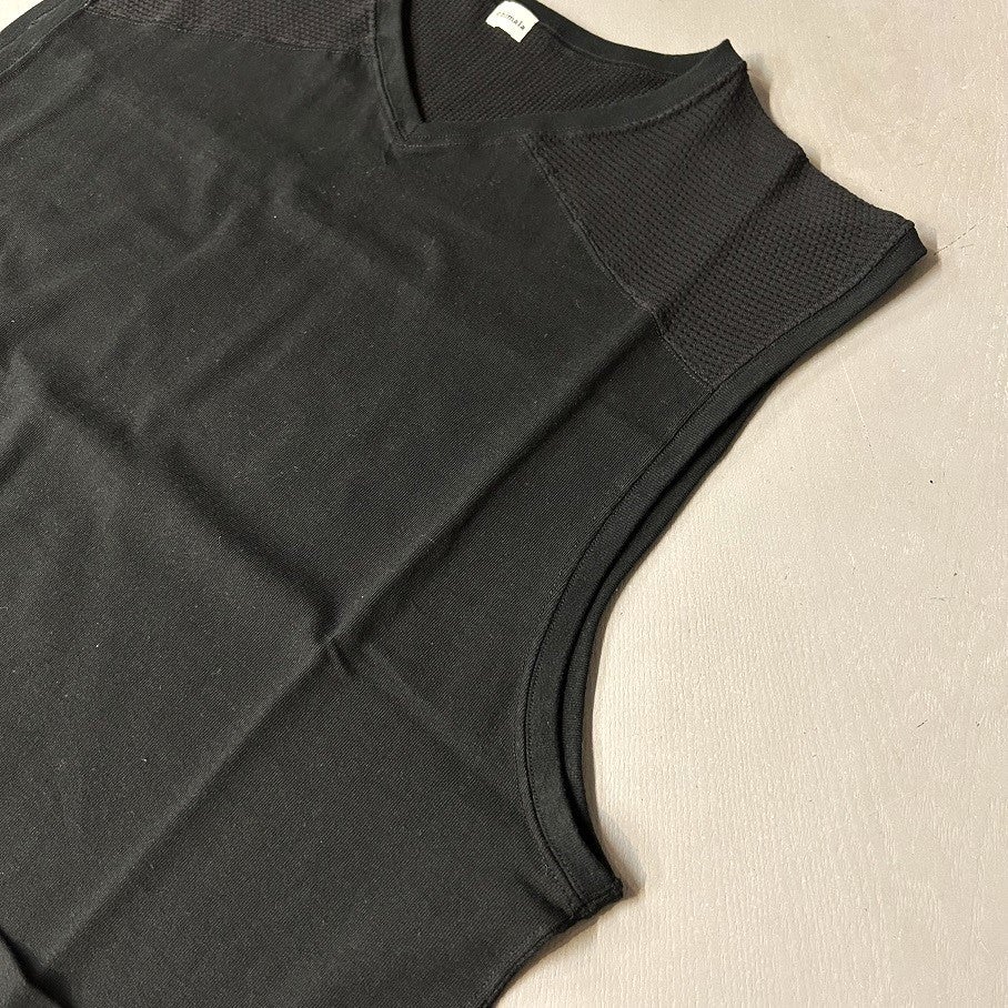chimala JACQUARD KNIT VEST | PLEASE