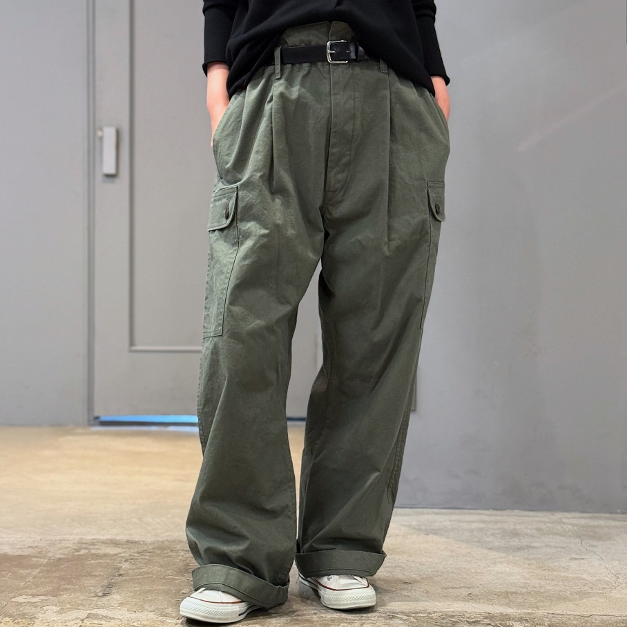【chimala】BELGIAN CARGO PANTS NEW chimala BELGIAN CARGO PANTS Olive Khaki XS M Size 100