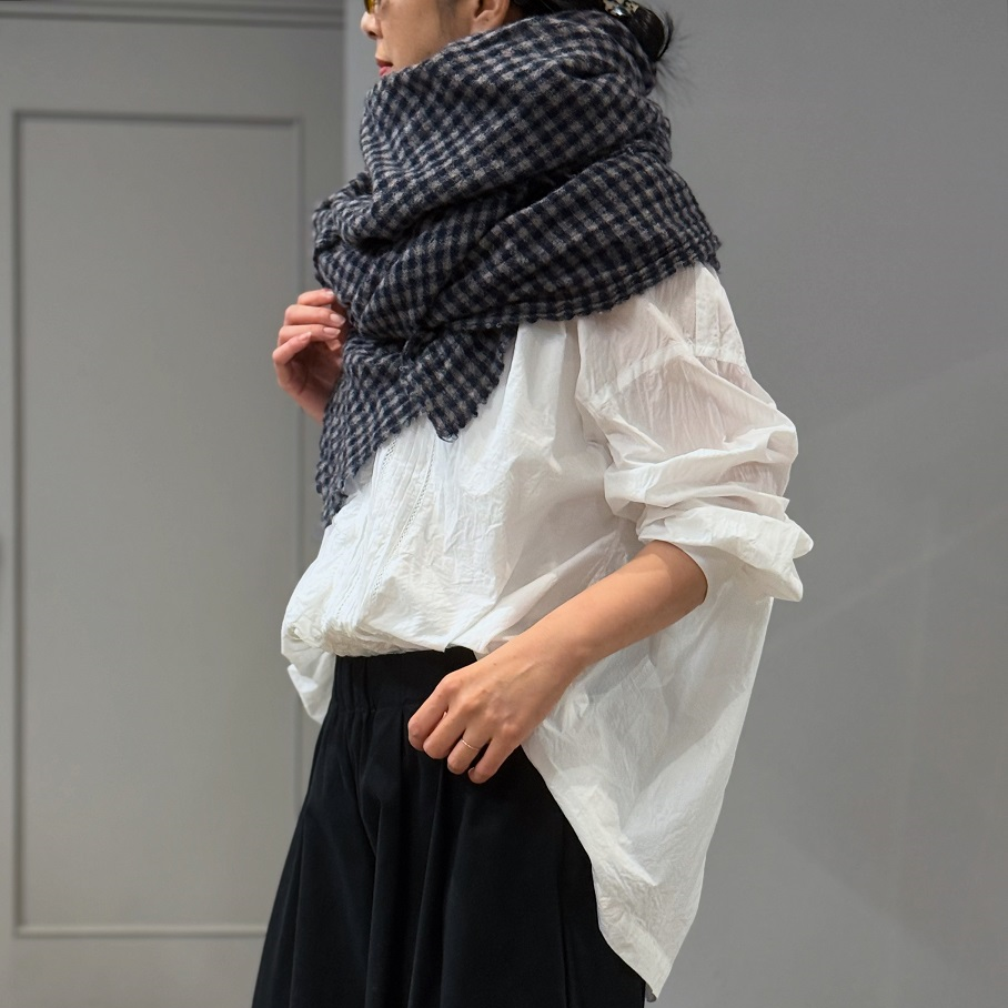 apuntob Scarf tartan cashmere | PLEASE