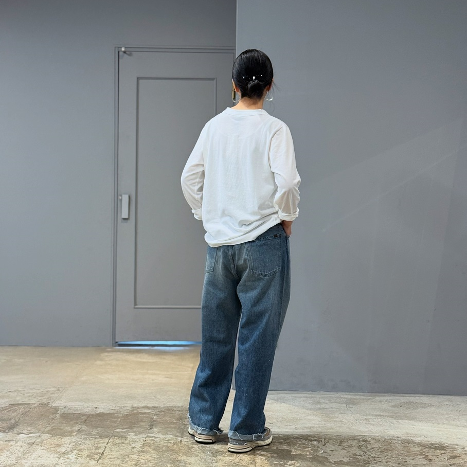 パンツ chimalaSELVAGE DENIM DEEP RISE BAGGY CUT chimala SELVEDGE