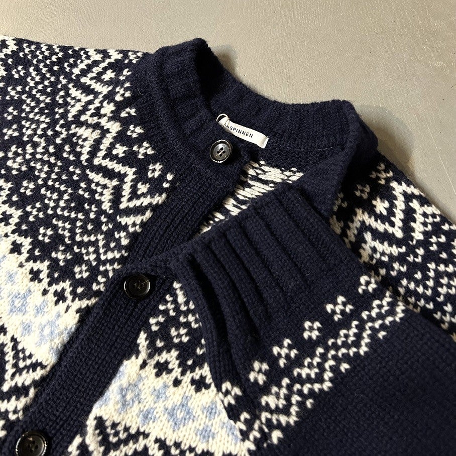 ANSPINNEN Cotton Cashmere Crew neck Sweater | PLEASE