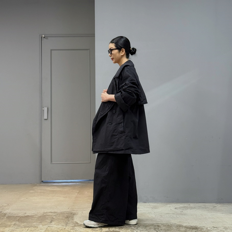 HTS / エイチティーエス】DOUBLE OVER COAT HTS / HTS: DOUBLE OVER COAT
