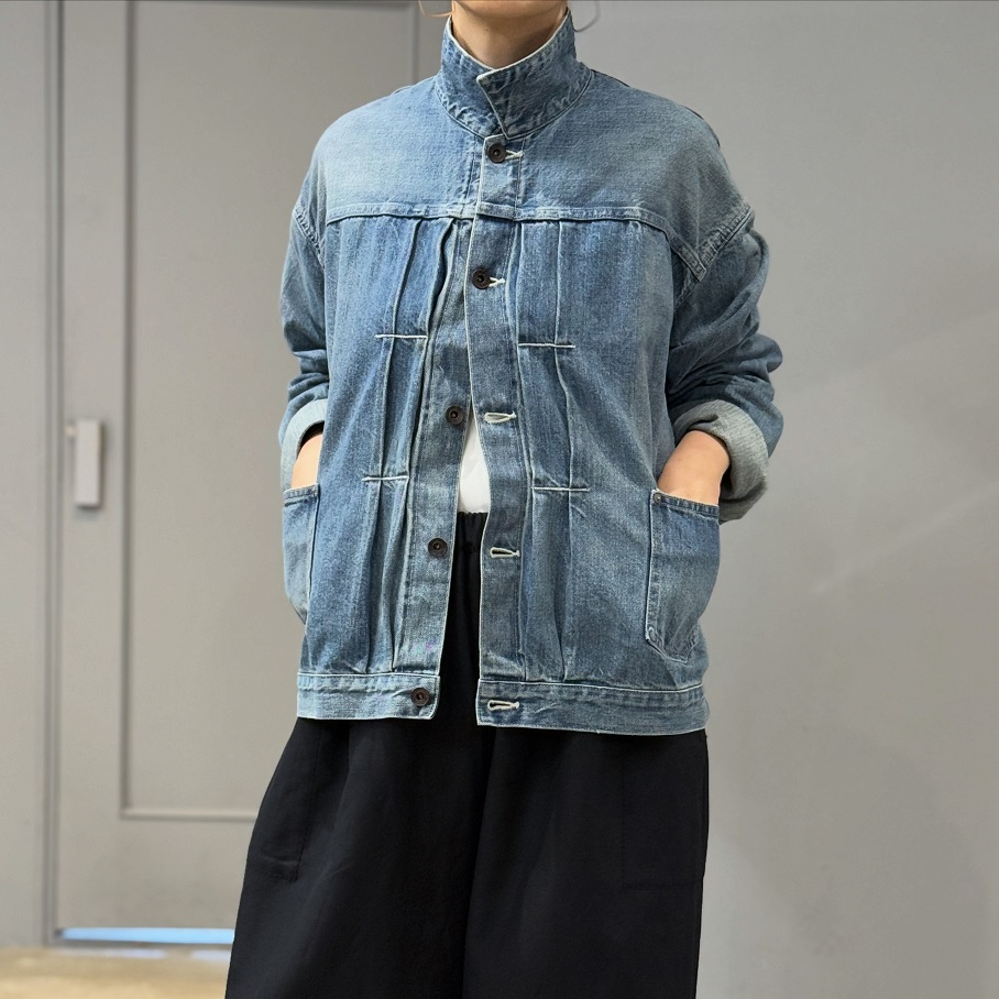 chimala DENIM SHORT JACKET | PLEASE
