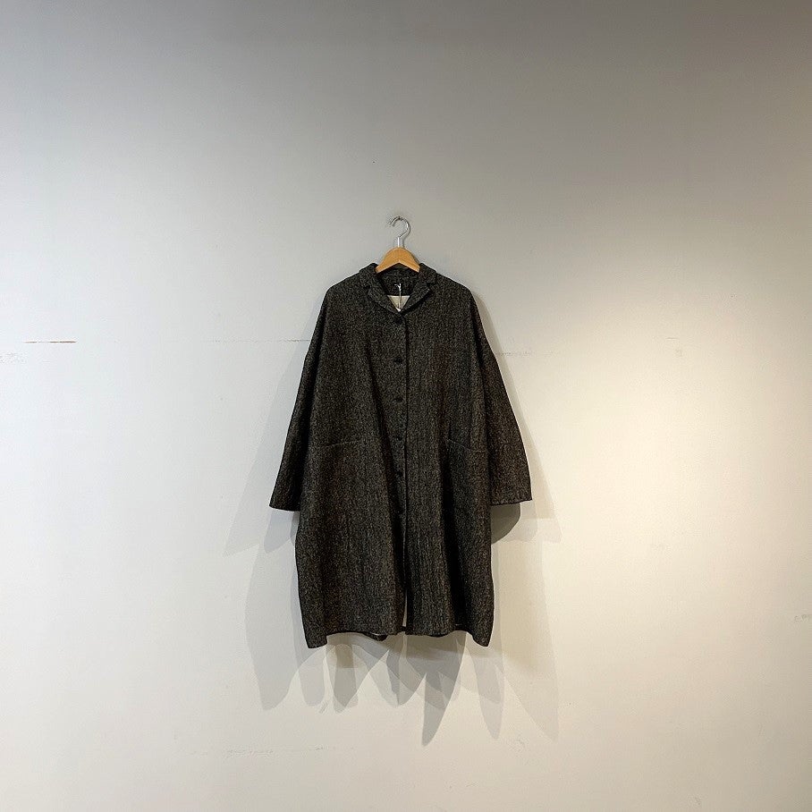 美品！MACHEE ストレッチポプリン ラペルカラージレ セール】 ストレッチポプリン ラペルカラージレ （ベスト