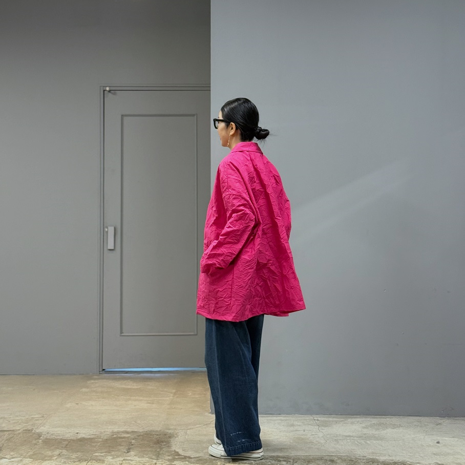 apuntob Jacket plain cotton and linen | PLEASE