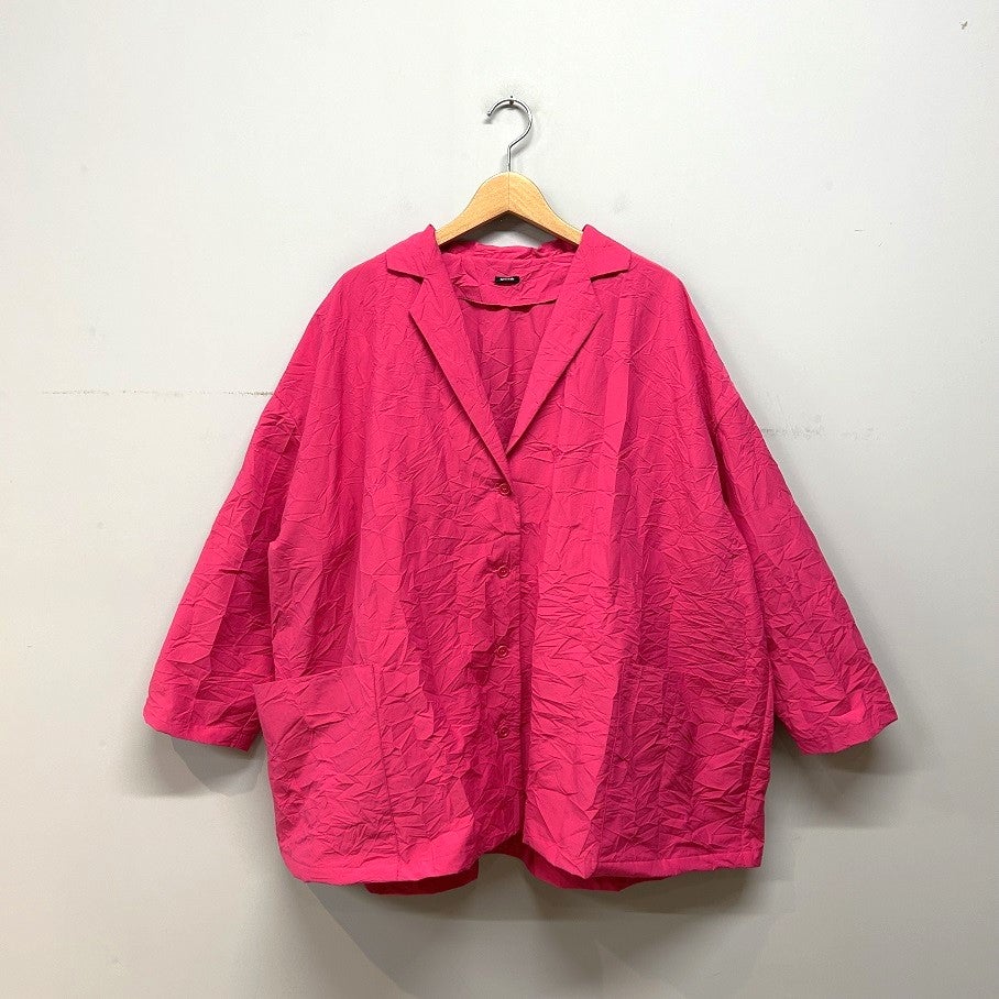 apuntob Jacket plain cotton and linen | PLEASE