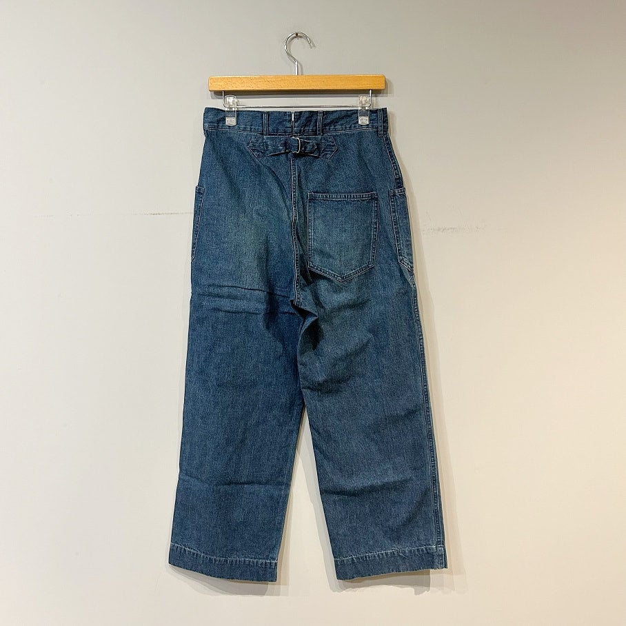 chimala US NAVY DENIM WORK PANTS | PLEASE