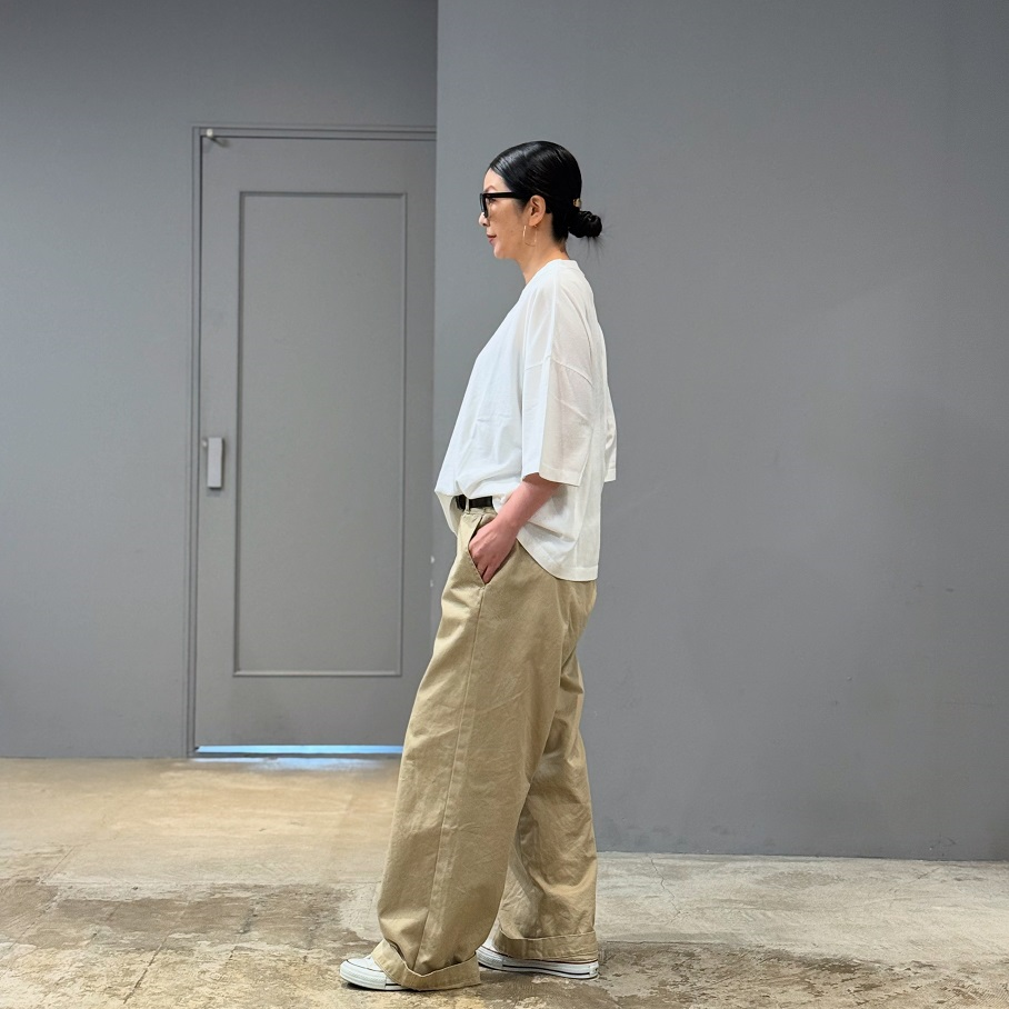 chimala WAIST ADJUSTABLE DENIM PANTS | PLEASE