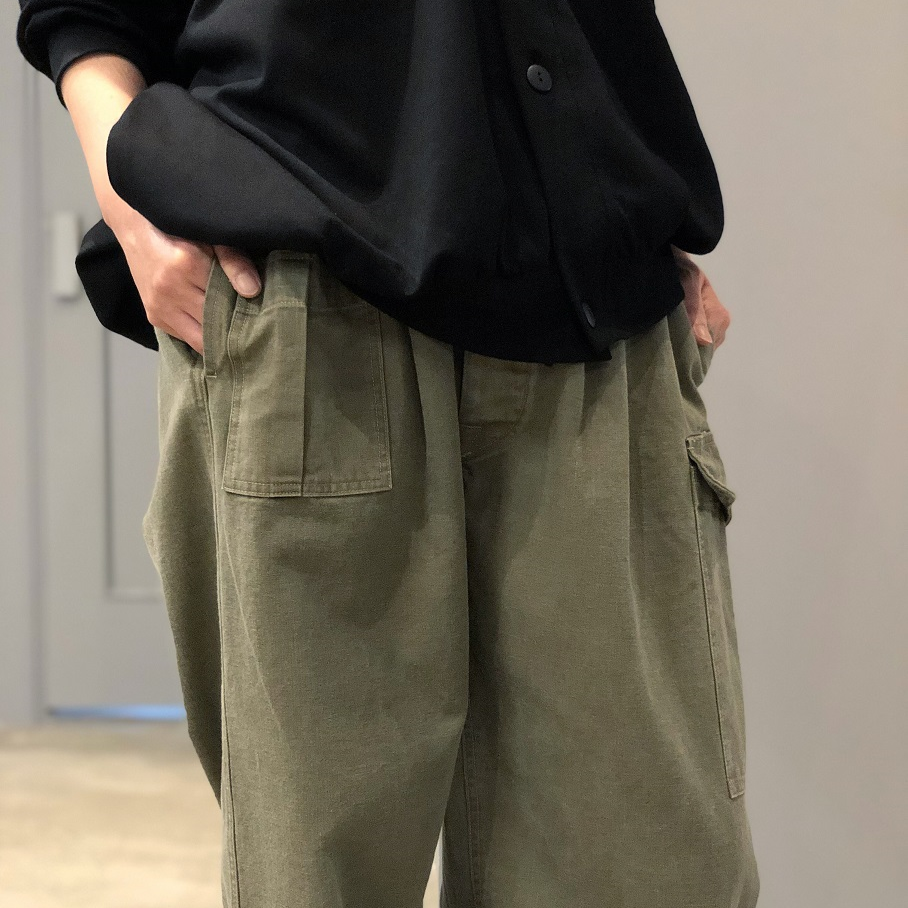 会員様限定 お買い得商品 chimala BELGIAN WAIST GATHERING CARGO PANTS | PLEASE パンツ