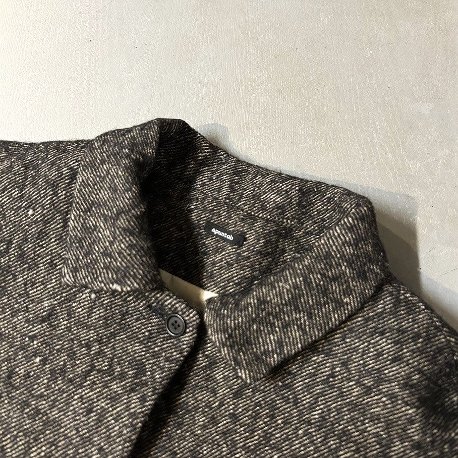 apuntob Jacket plain cotton and linen | PLEASE