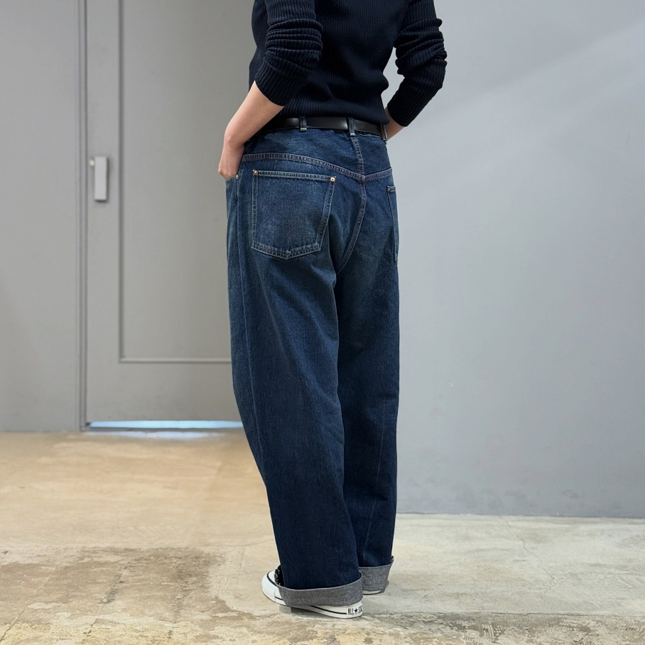 chimala SELVEGE DENIM BAGGY CUT | PLEASE