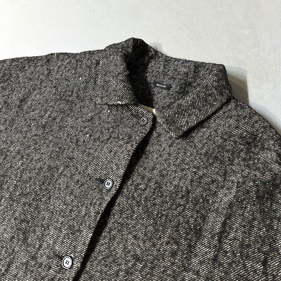 apuntob Jacket plain cotton and linen | PLEASE