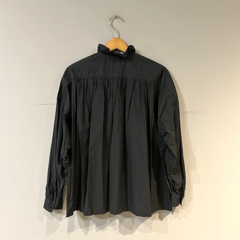 TOUJOURS Ruffle Shirt | PLEASE