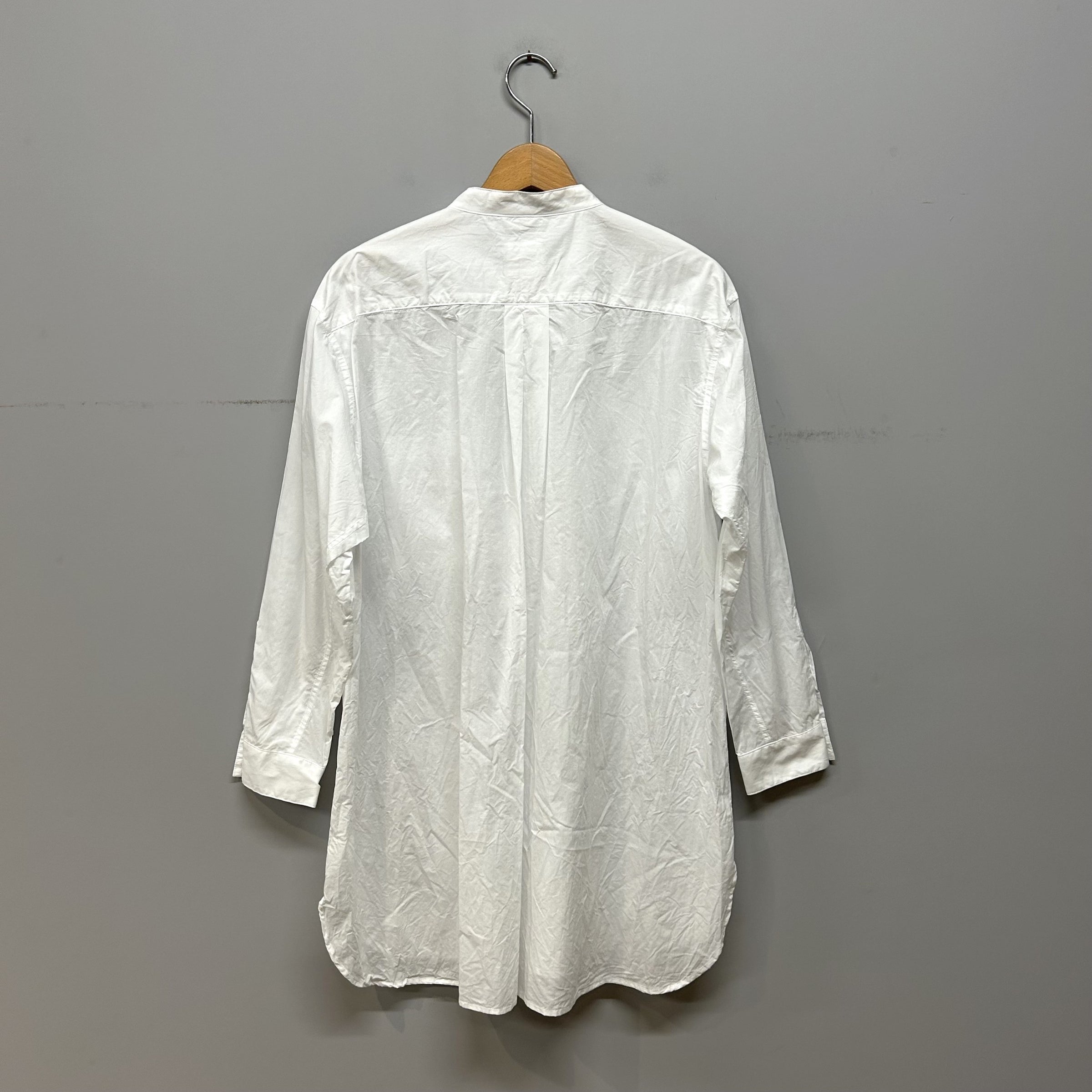 特価 toujours band collar shirt 1号 TOUJOURS Classic Band Collar Shirt | PLEASE