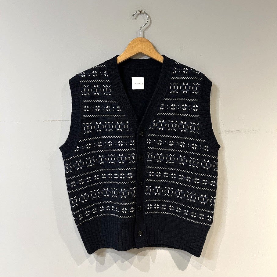 トゥジュー V-neck loose fit boy ‘s cardigan TOUJOURS取扱店 トゥジュ―取扱店 TOUJOU/V-neck Loose Fit Boy's
