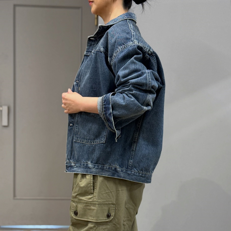 chimala DENIM SHORT JACKET | PLEASE