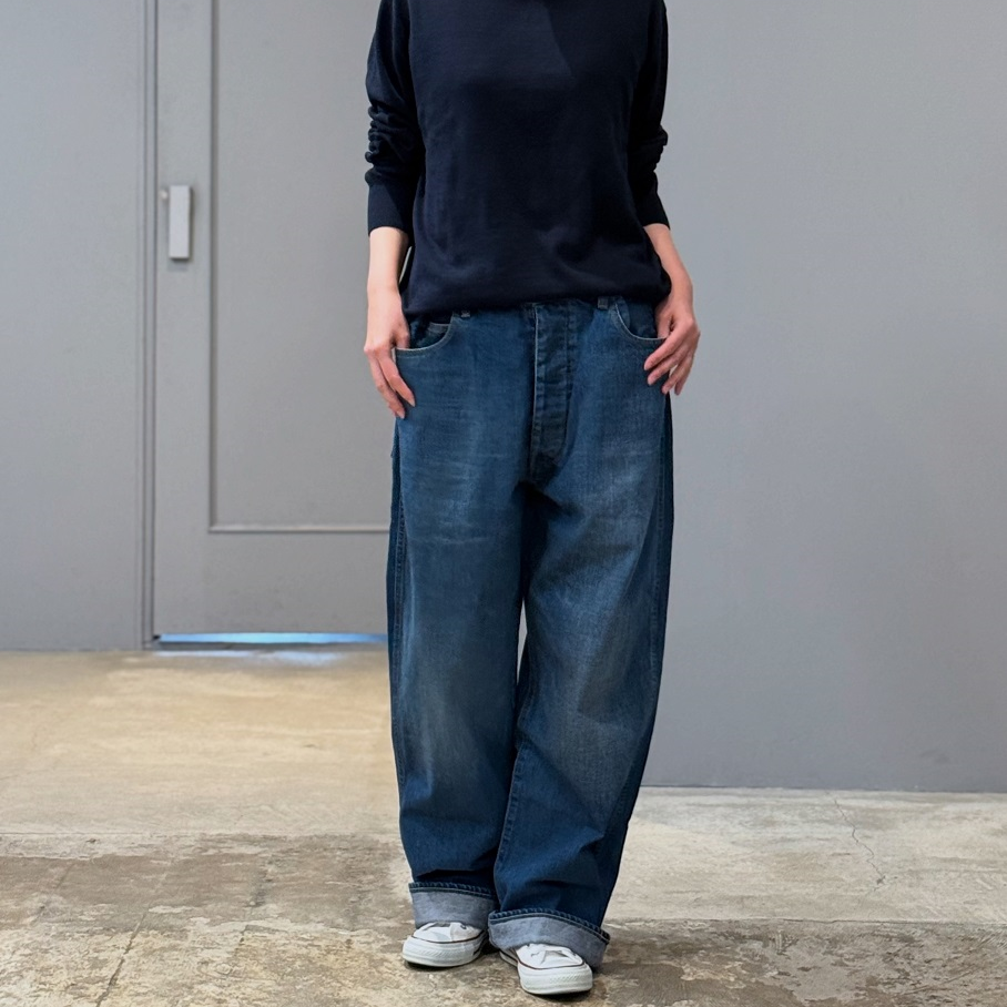 パンツ chimala DENIM WAIST ADJUSTABLE PANTS 36 chimala】 DENIM WAIST ADJUSTABLE PANTS（デニムパンツ