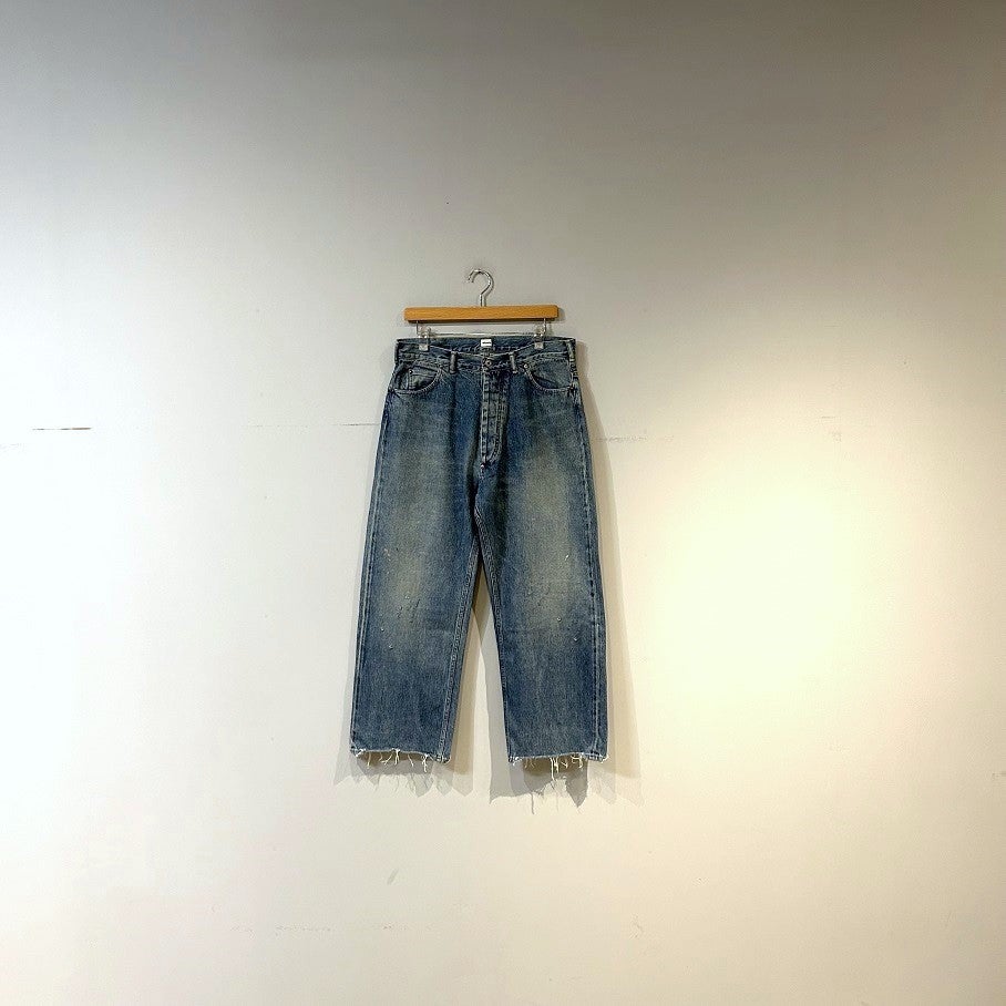 chimala SELVEGE DENIM DEEP RISE BAGGY CUT | PLEASE