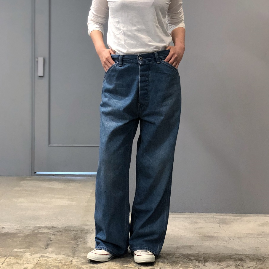 chimala SELVEGE DENIM BAGGY CUT | PLEASE