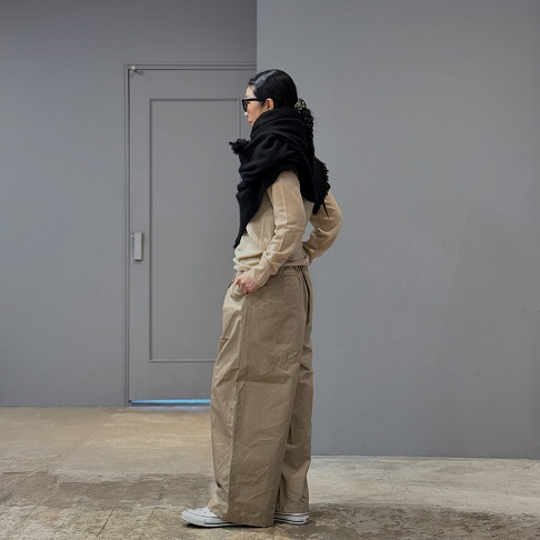 maison de soil 9.5oz ONE WASH DENIM CULOTTES | PLEASE