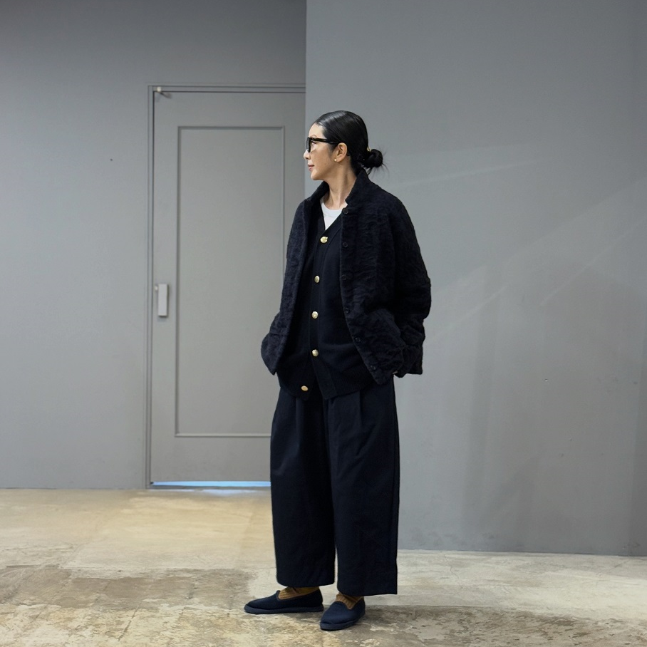 apuntob Jacket plain cotton and linen | PLEASE