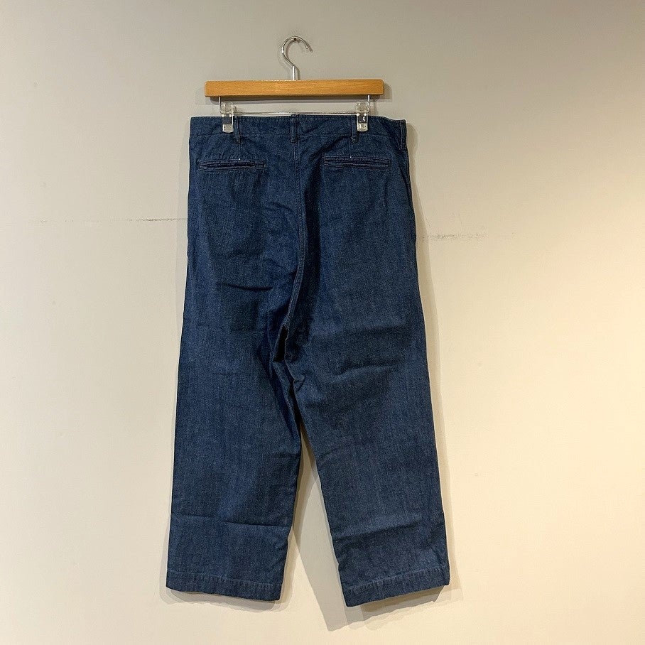 chimala US NAVY DENIM WORK PANTS | PLEASE