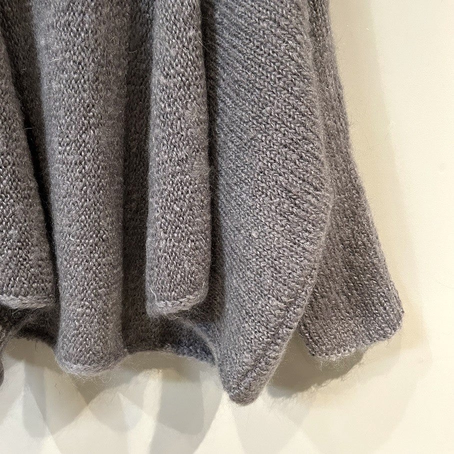 apuntob アプントビー　ニットカーディガン apuntob Knitwear wool cotton and alpaca | PLEASE