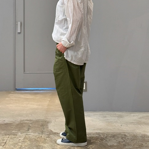 HTS LIGHT WEIGHT COTTON OVERDYE EASY PANTS | PLEASE