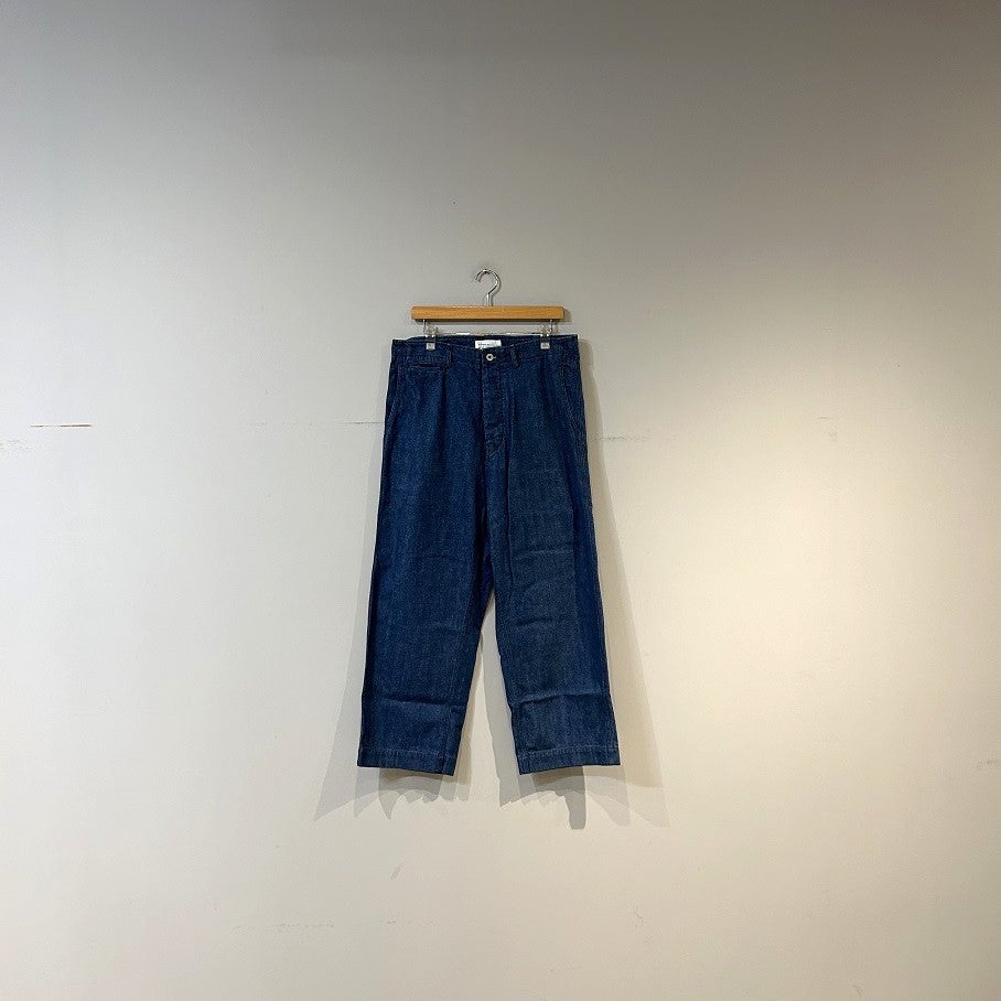 chimala US NAVY DENIM WORK PANTS | PLEASE