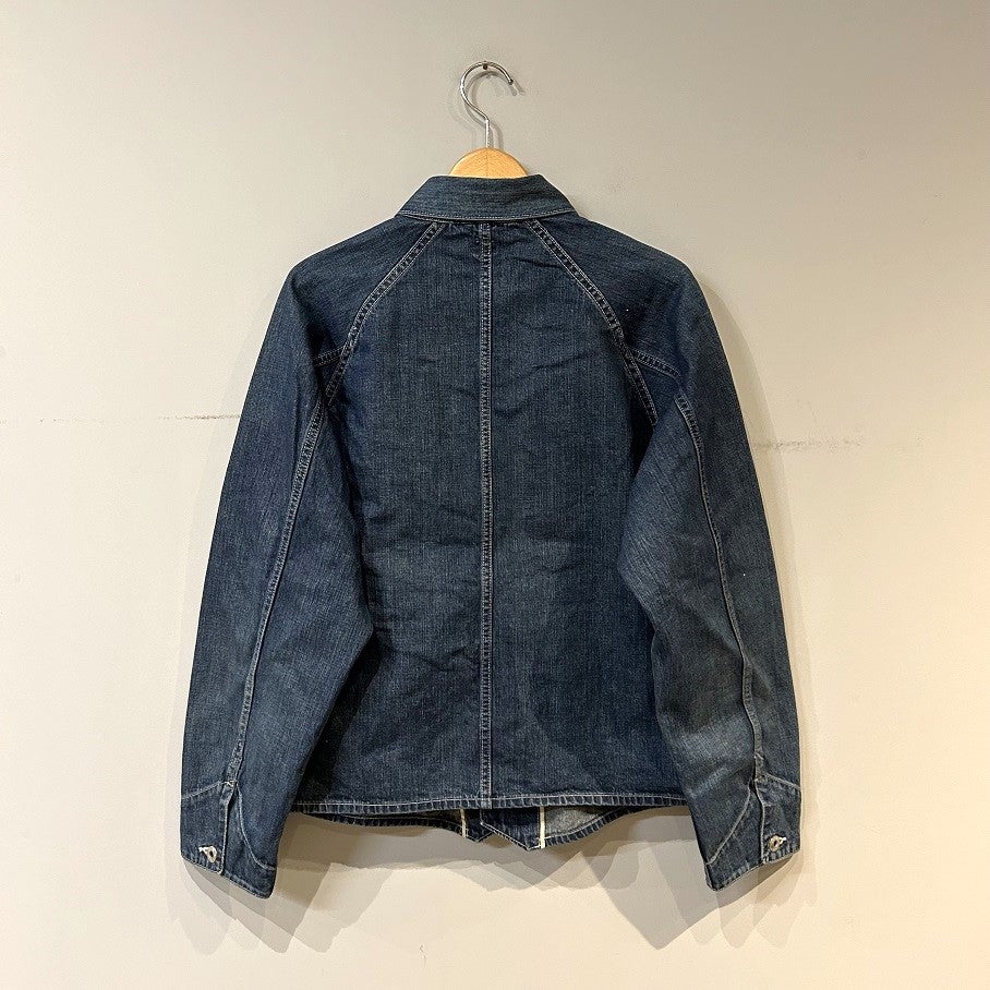 chimala デニムジャケット ダメージ加工 chimala DENIM ENGINEER JACKET | PLEASE