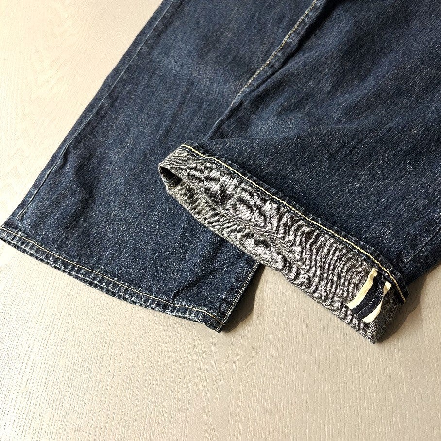 chimala WAIST ADJUSTABLE DENIM PANTS | PLEASE