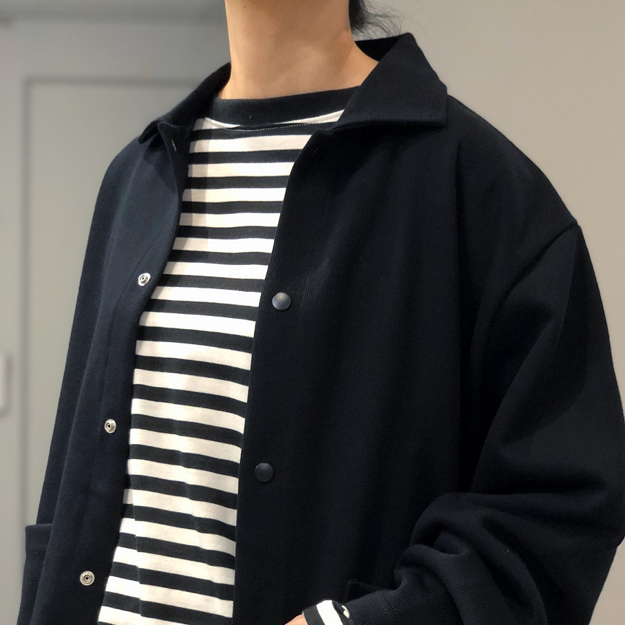 chimala DOUBLE FACE KNIT JACKET | PLEASE