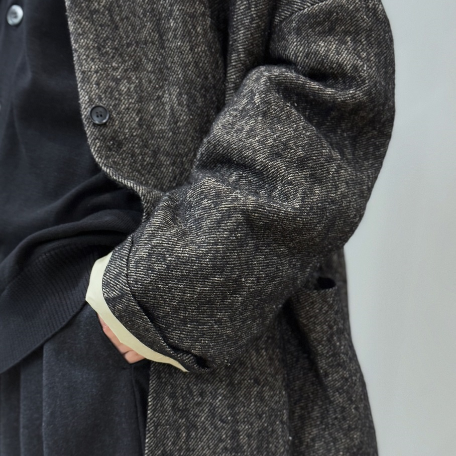 apuntob Jacket plain cotton and linen | PLEASE