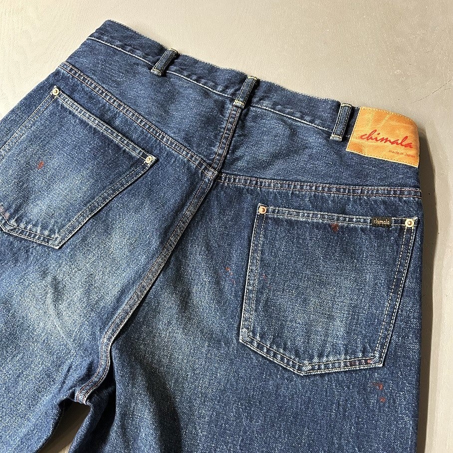 chimala SELVEGE DENIM BAGGY CUT | PLEASE