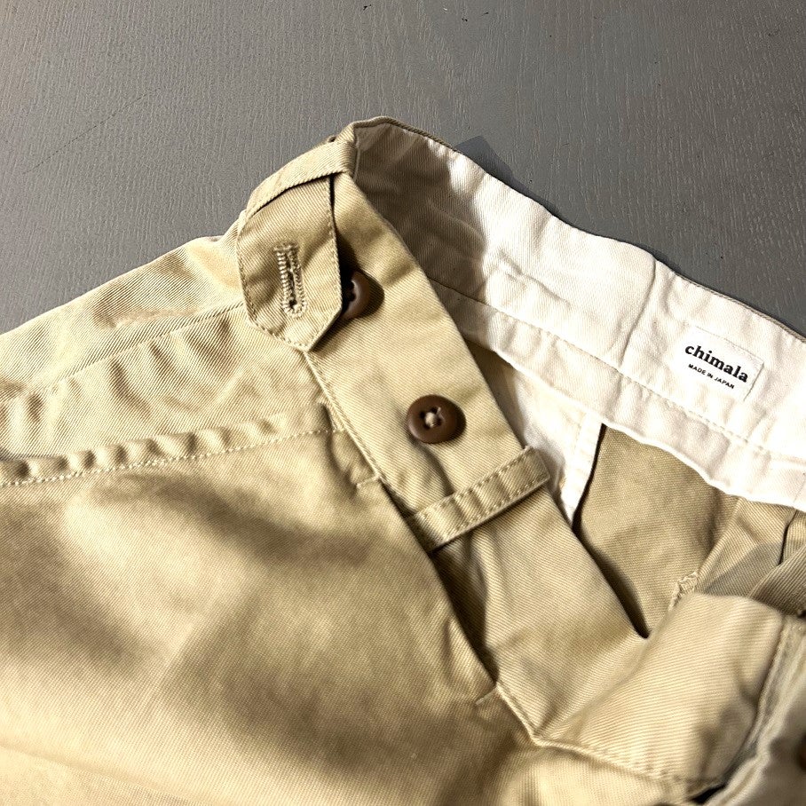 chimala WAIST ADJUSTABLE DENIM PANTS | PLEASE