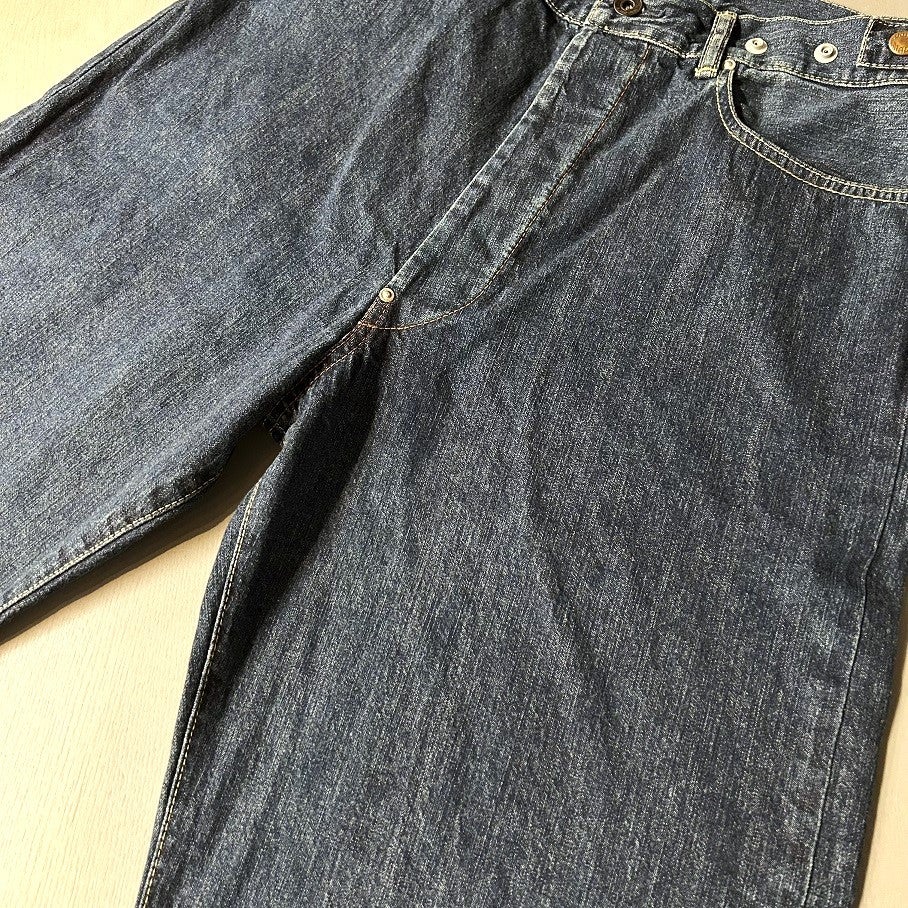 chimala WAIST ADJUSTABLE DENIM PANTS | PLEASE