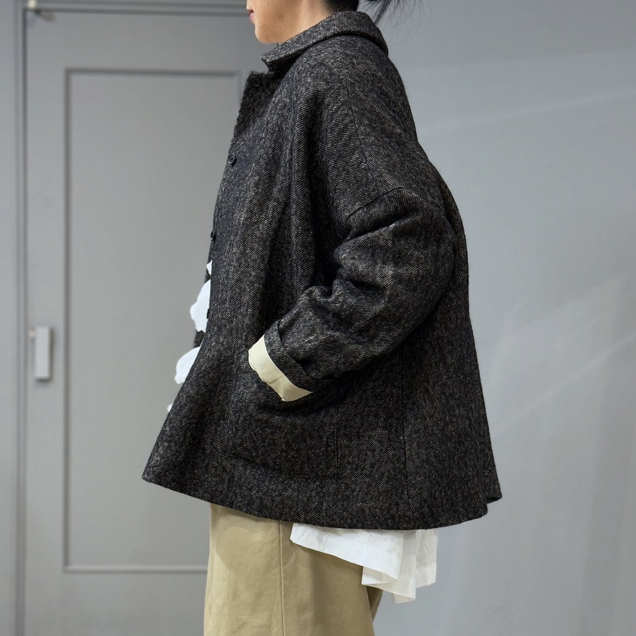 apuntob Jacket plain cotton and linen | PLEASE