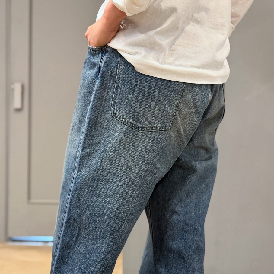 chimala SELVEGE DENIM DEEP RISE BAGGY CUT | PLEASE