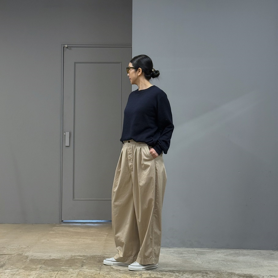 TOUJOURS ワイドパンツ TOUJOURS Easy Field Trousers | PLEASE